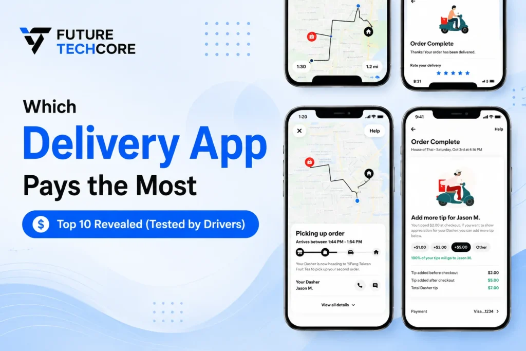 Which delivery app pays the most in 2026 – comparison of the top 10 best-paying delivery apps tested by drivers.