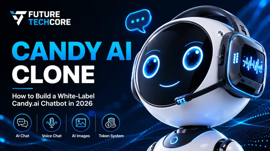 Candy AI Clone development guide for building a white-label Candy.ai chatbot with AI chat, voice, images, and token features
